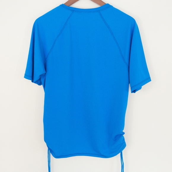 Joe Fresh Side Ruched Rash Guard Blue Size 1X New - Picture 7 of 7